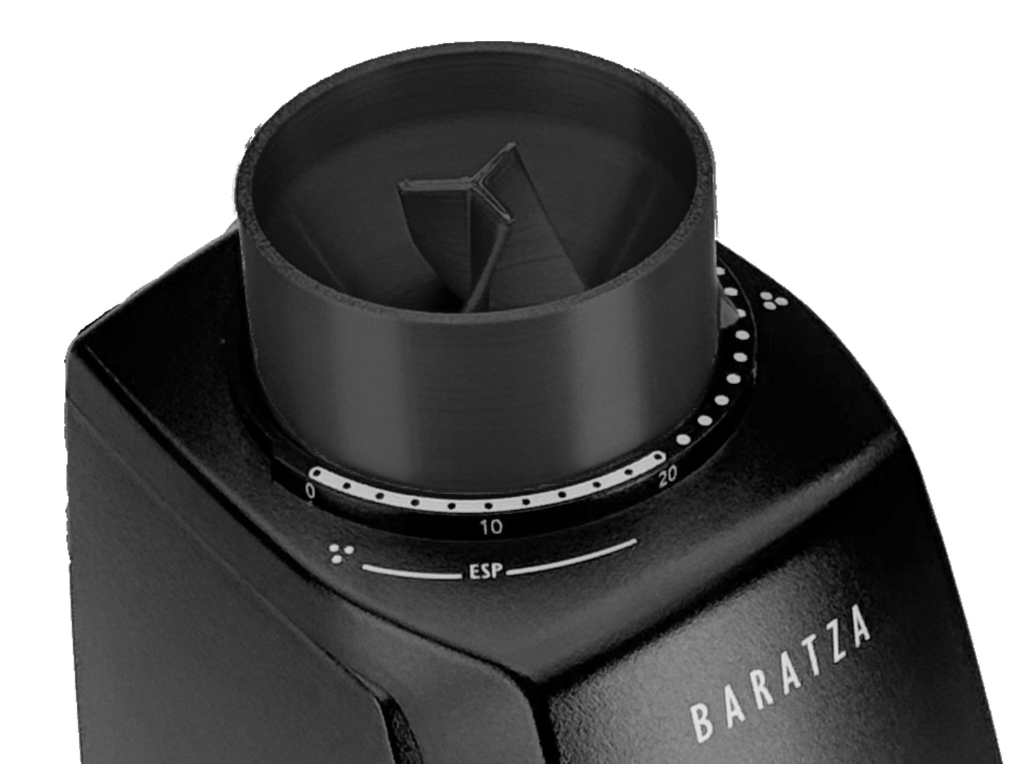 Single dose hopper + dosing cup for Baratza Encore ESP grinder