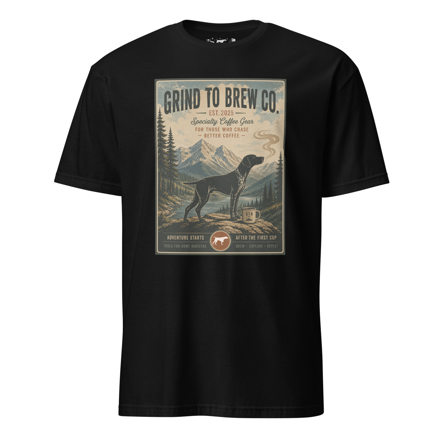 For Those Who Chase Better Coffee™ Vintage Coffee T-Shirt | Grind to Brew Co.