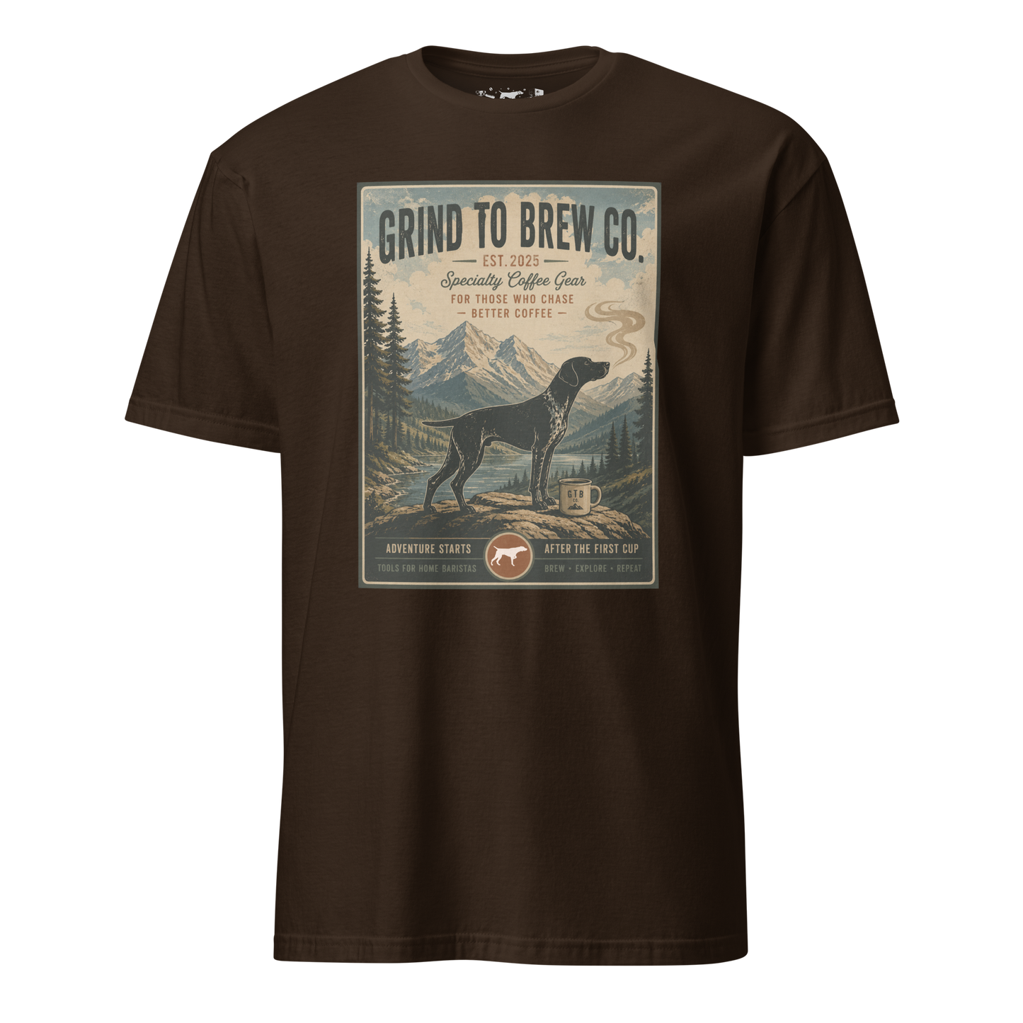 For Those Who Chase Better Coffee™ Vintage Coffee T-Shirt | Grind to Brew Co.