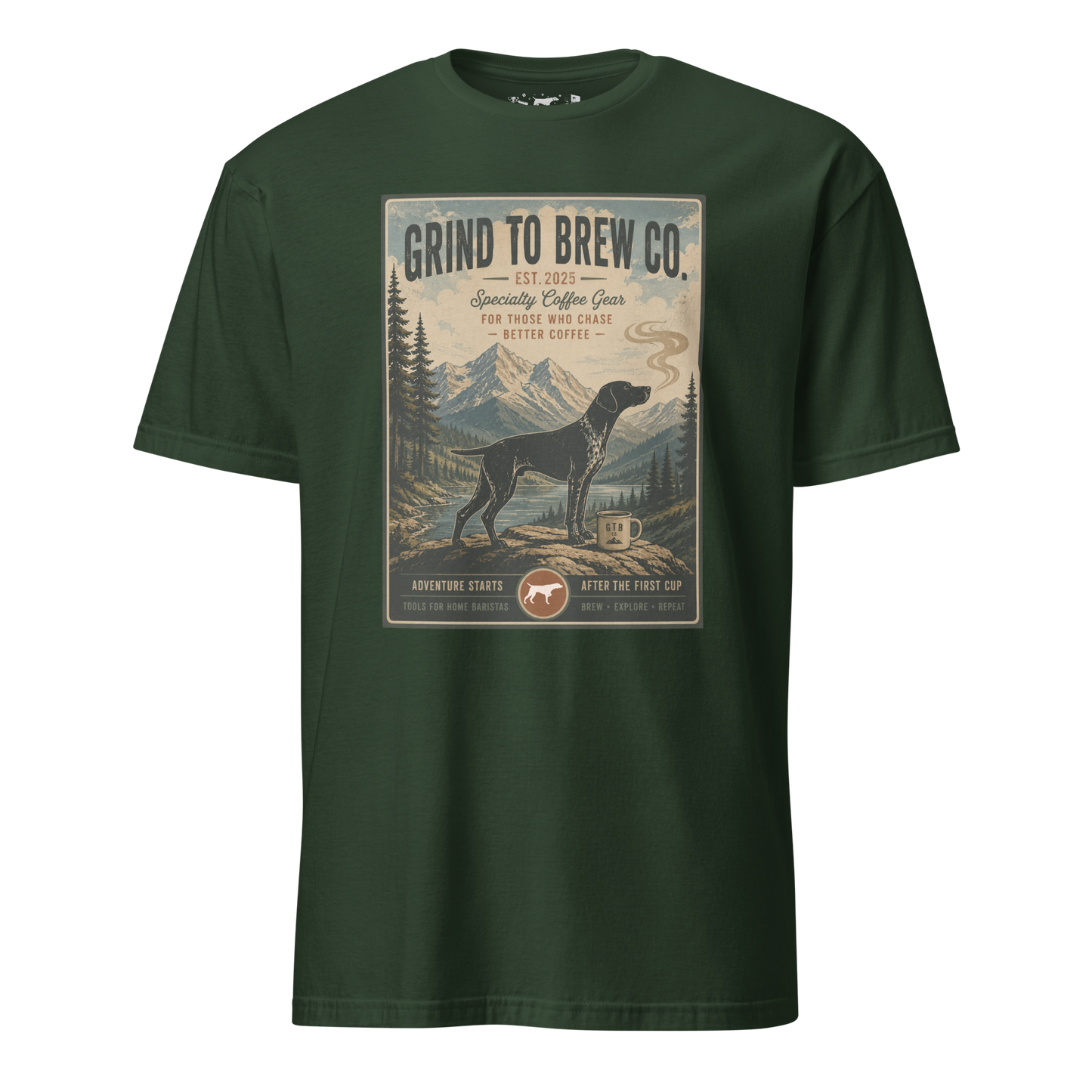 For Those Who Chase Better Coffee™ Vintage Coffee T-Shirt | Grind to Brew Co.
