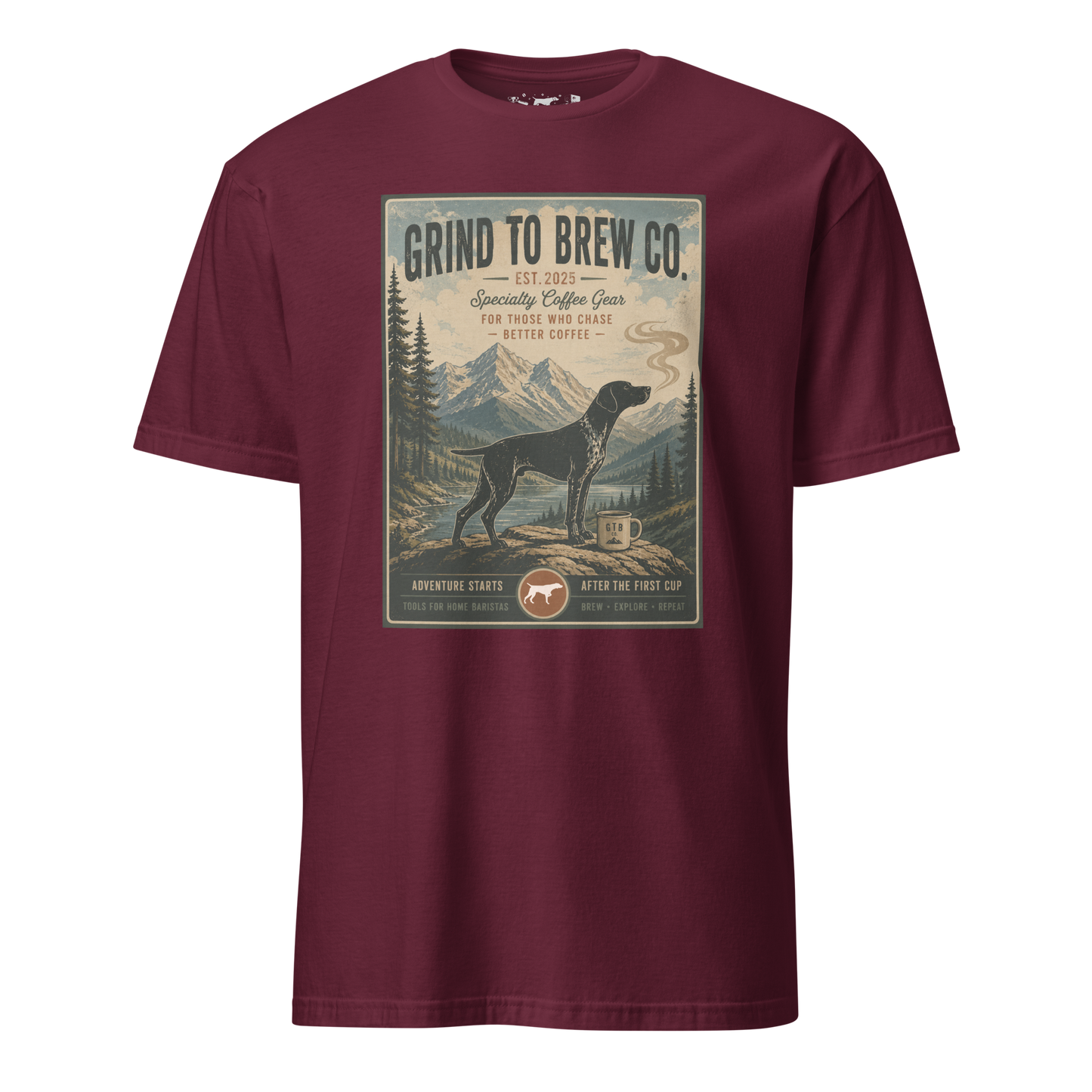 For Those Who Chase Better Coffee™ Vintage Coffee T-Shirt | Grind to Brew Co.