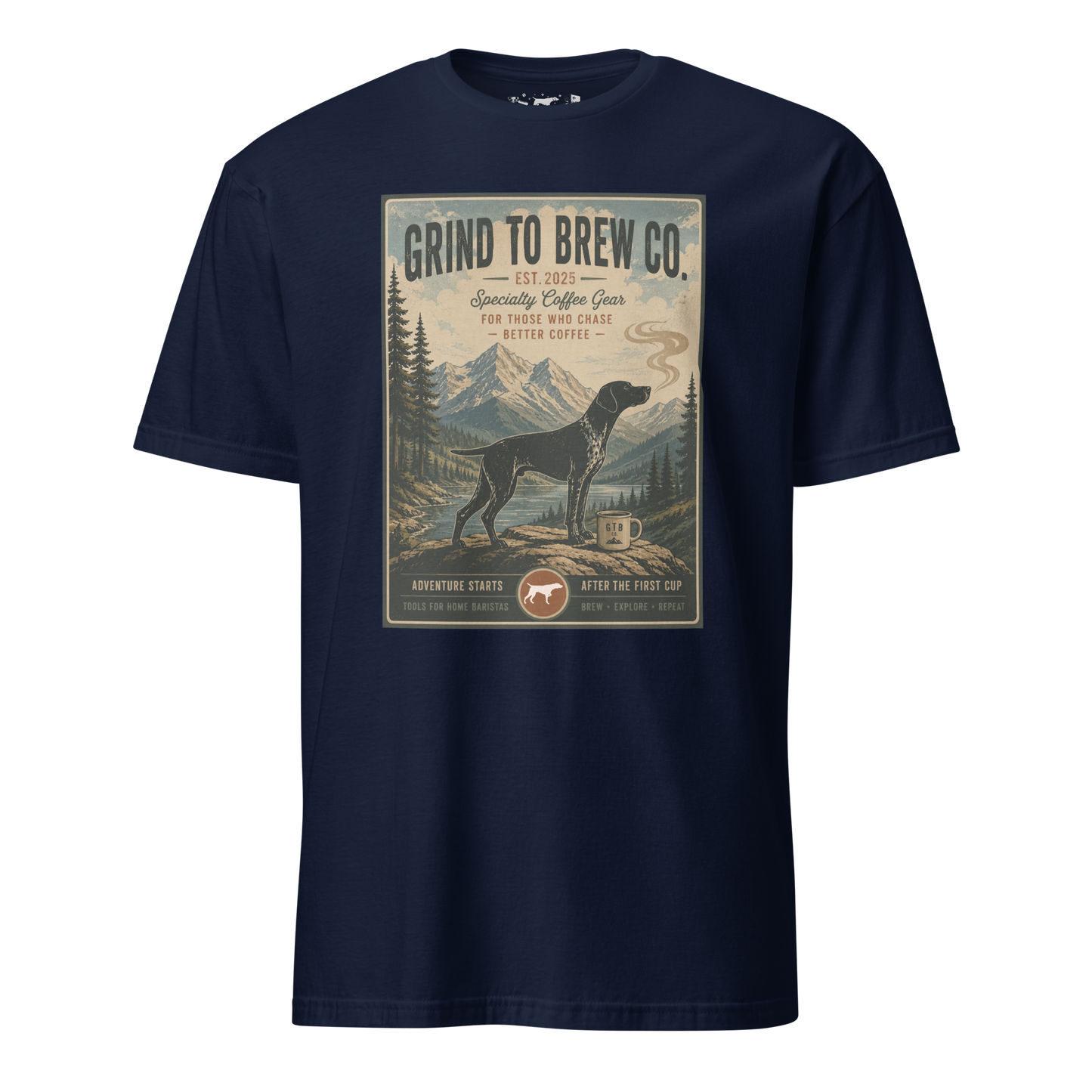 For Those Who Chase Better Coffee™ Vintage Coffee T-Shirt | Grind to Brew Co.