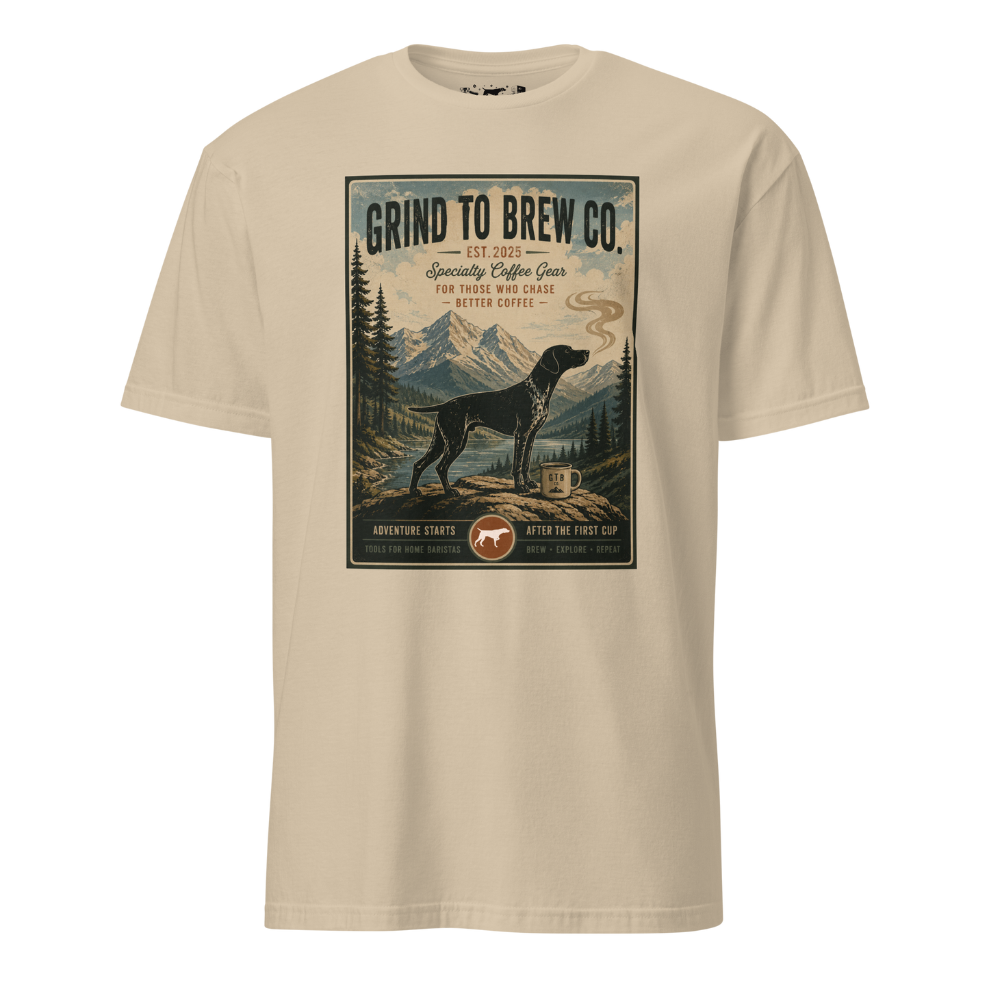 For Those Who Chase Better Coffee™ Vintage Coffee T-Shirt | Grind to Brew Co.